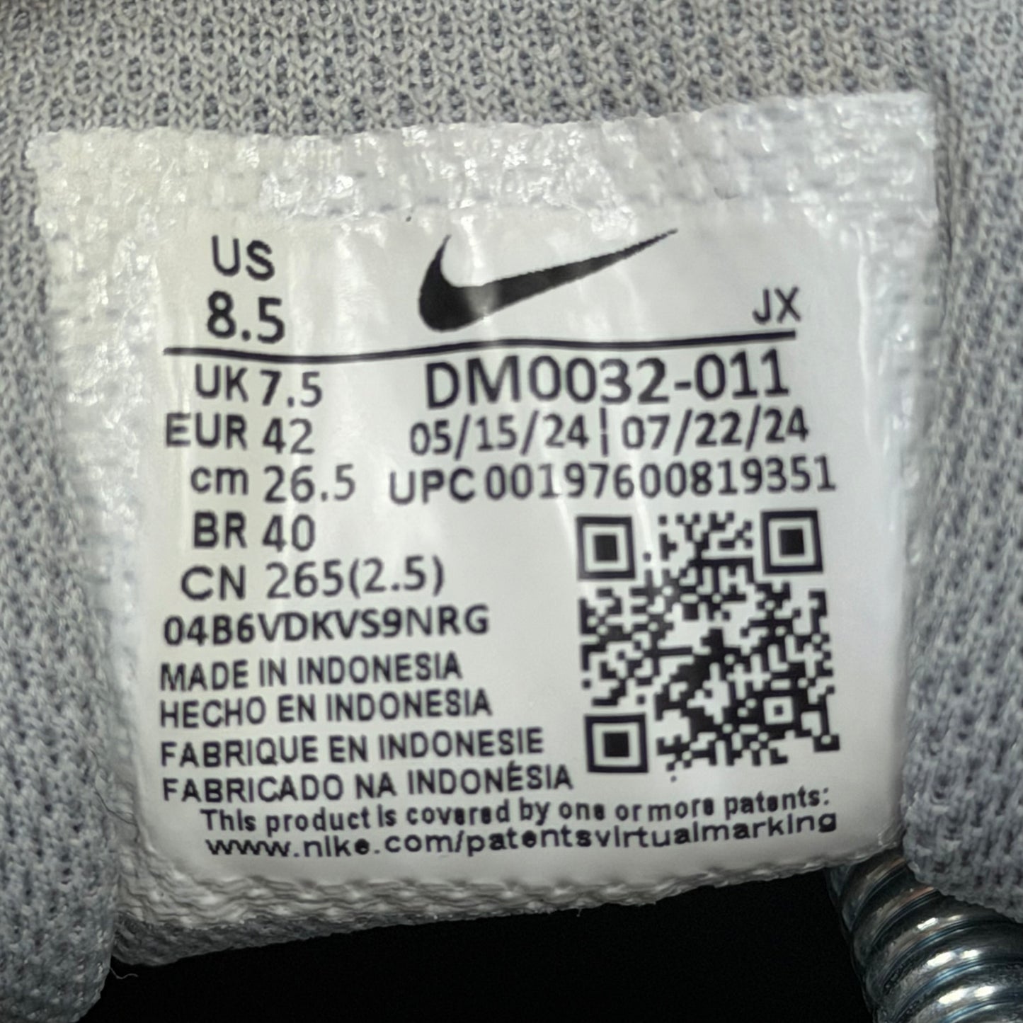 NIKE AIR MAX PLUS TN ‘Wolf Grey’