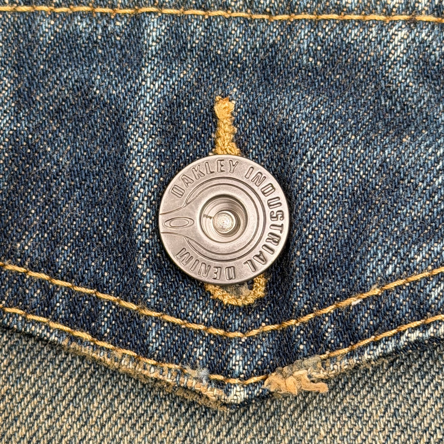 OAKLEY 2000’s Archival Faded Denim Jacket