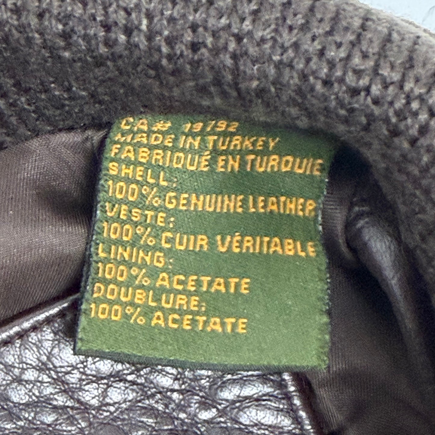 TIMBERLAND Leather Jacket