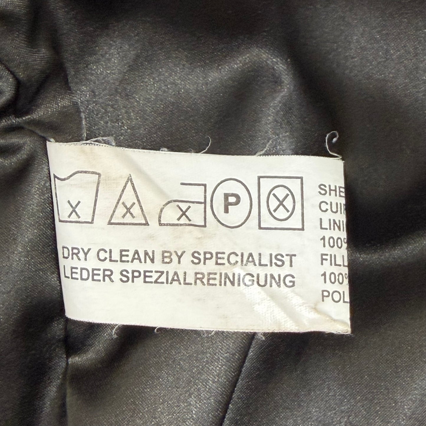 HELIUM Leather Bomber Jacket