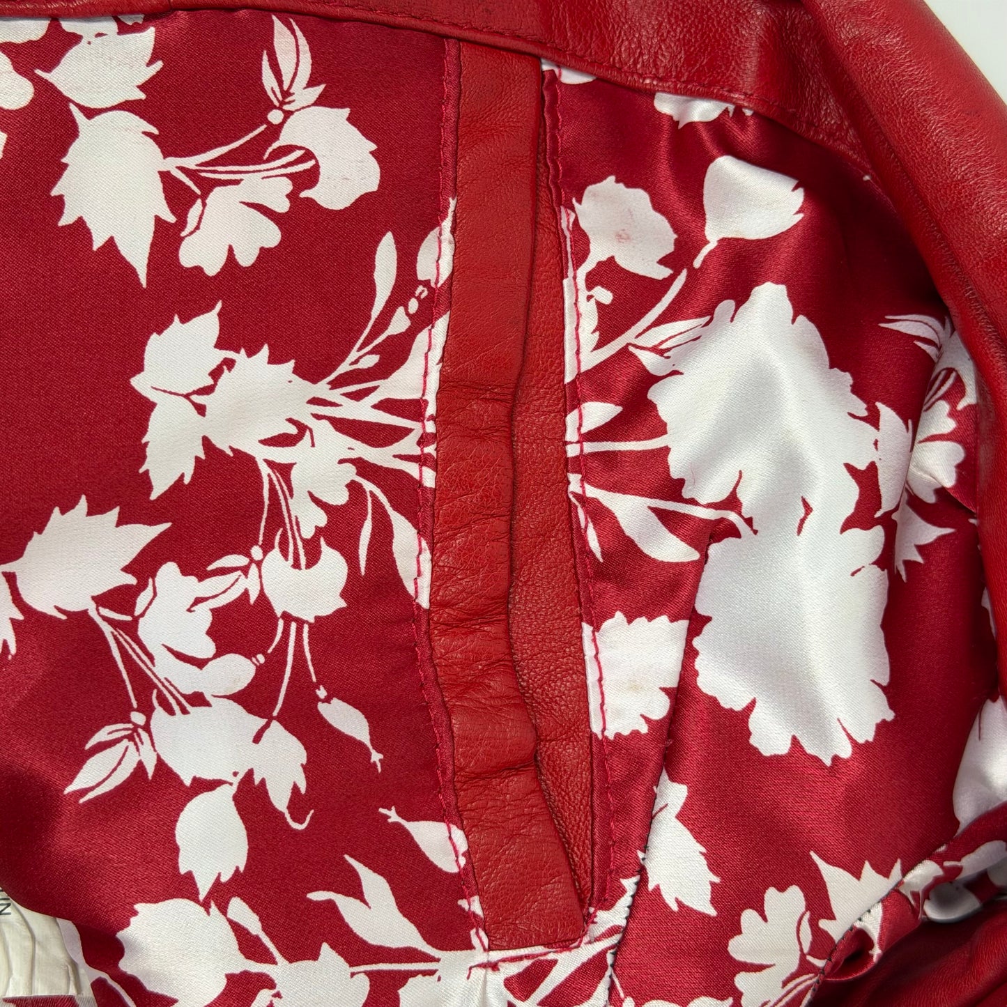 AVIATRIX Asymmetrical Biker Style Leather Jacket