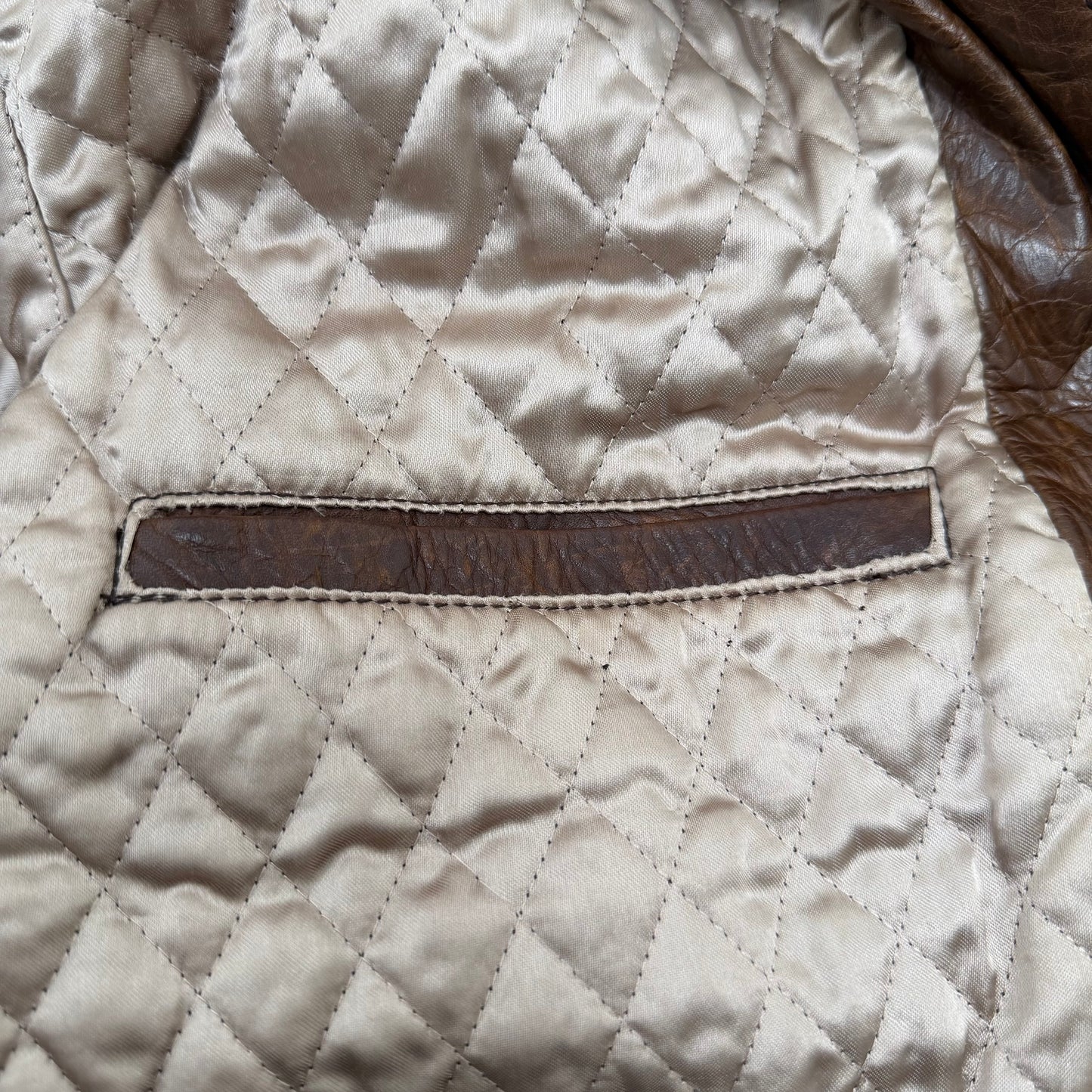 ENERGIE Flight-style Leather Jacket