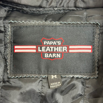 PAPA’S LEATHER BARN Leather Motorcycle Jacket