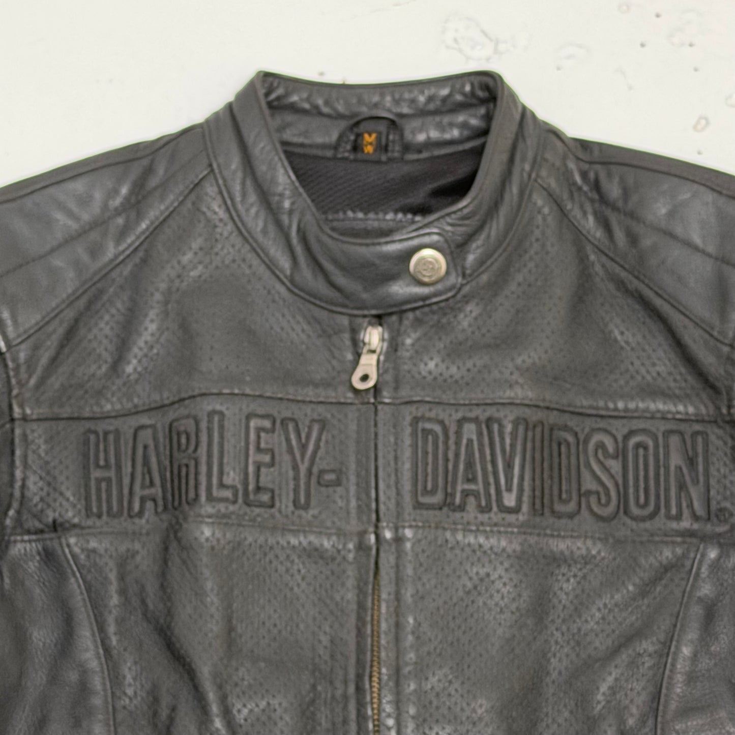 HARLEY DAVIDSON Leather Motorcycle Jacket