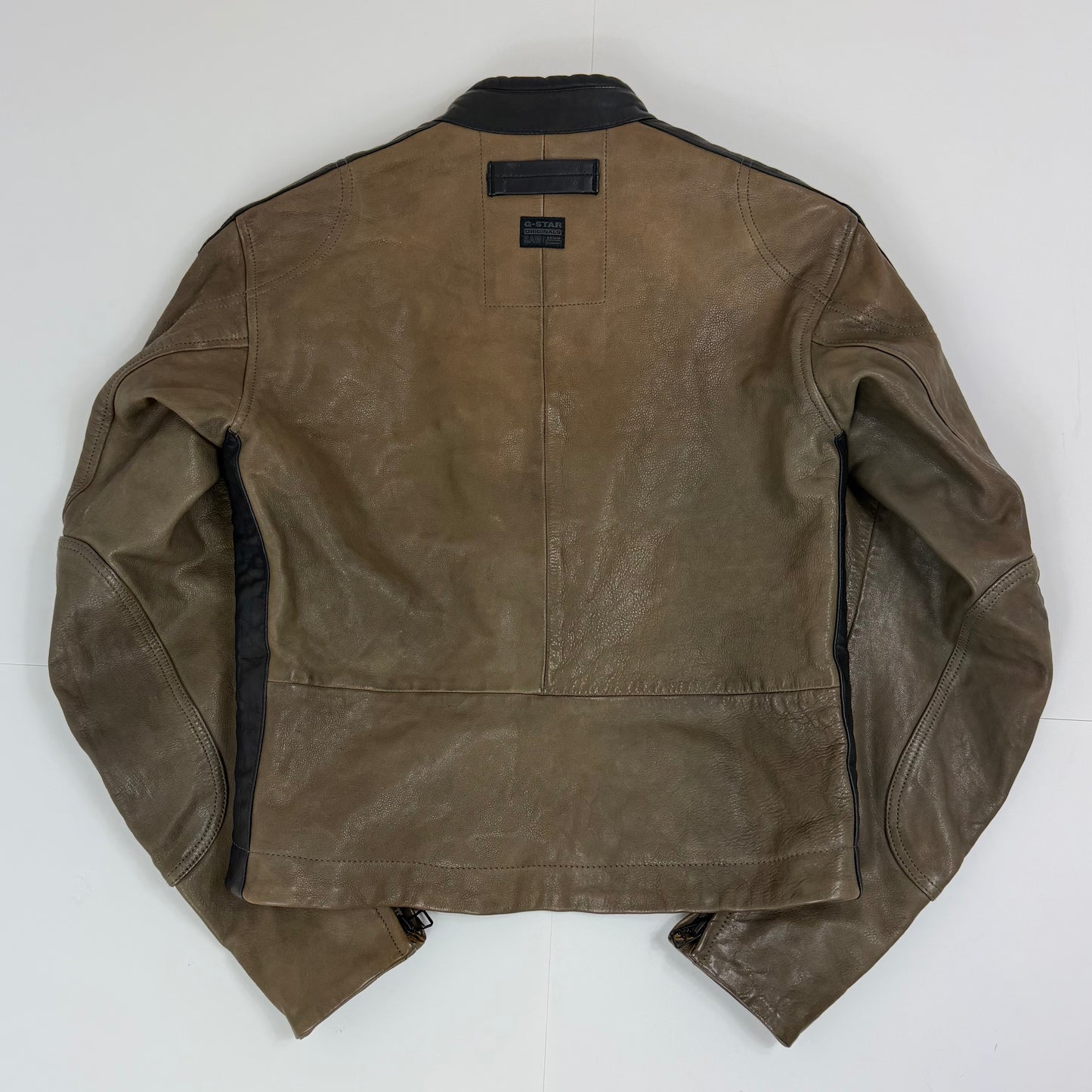 G-STAR RAW Leather Biker Style Jacket