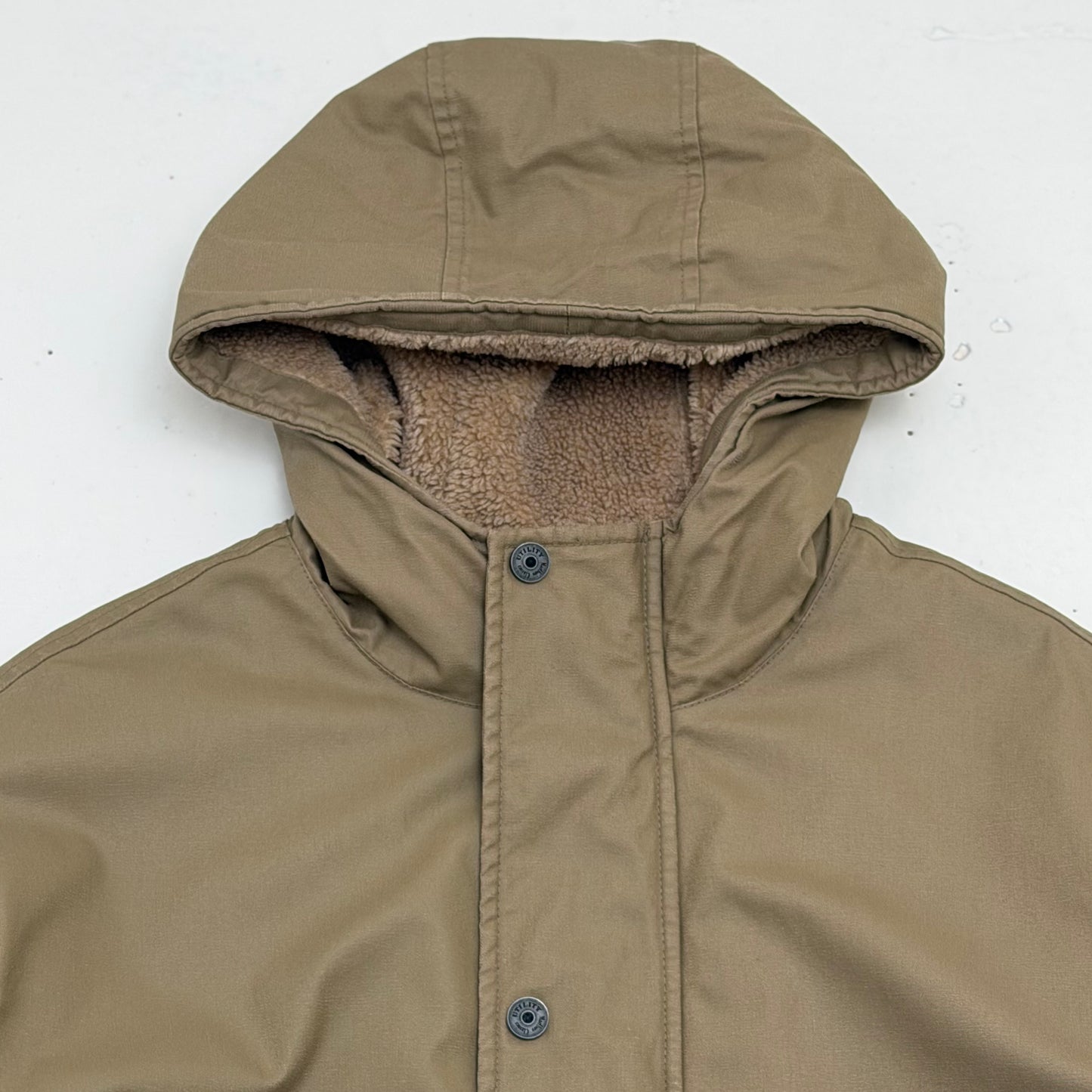 MARLBORO CLASSICS Utility Sherpa Lined Wax Coated Jacket