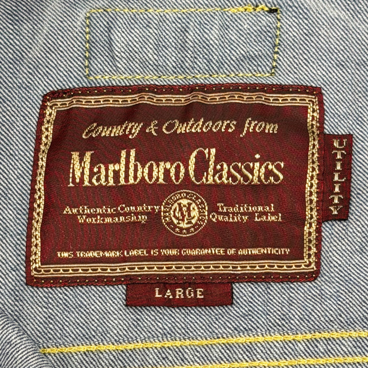 MARLBORO CLASSICS Utility Denim Jacket