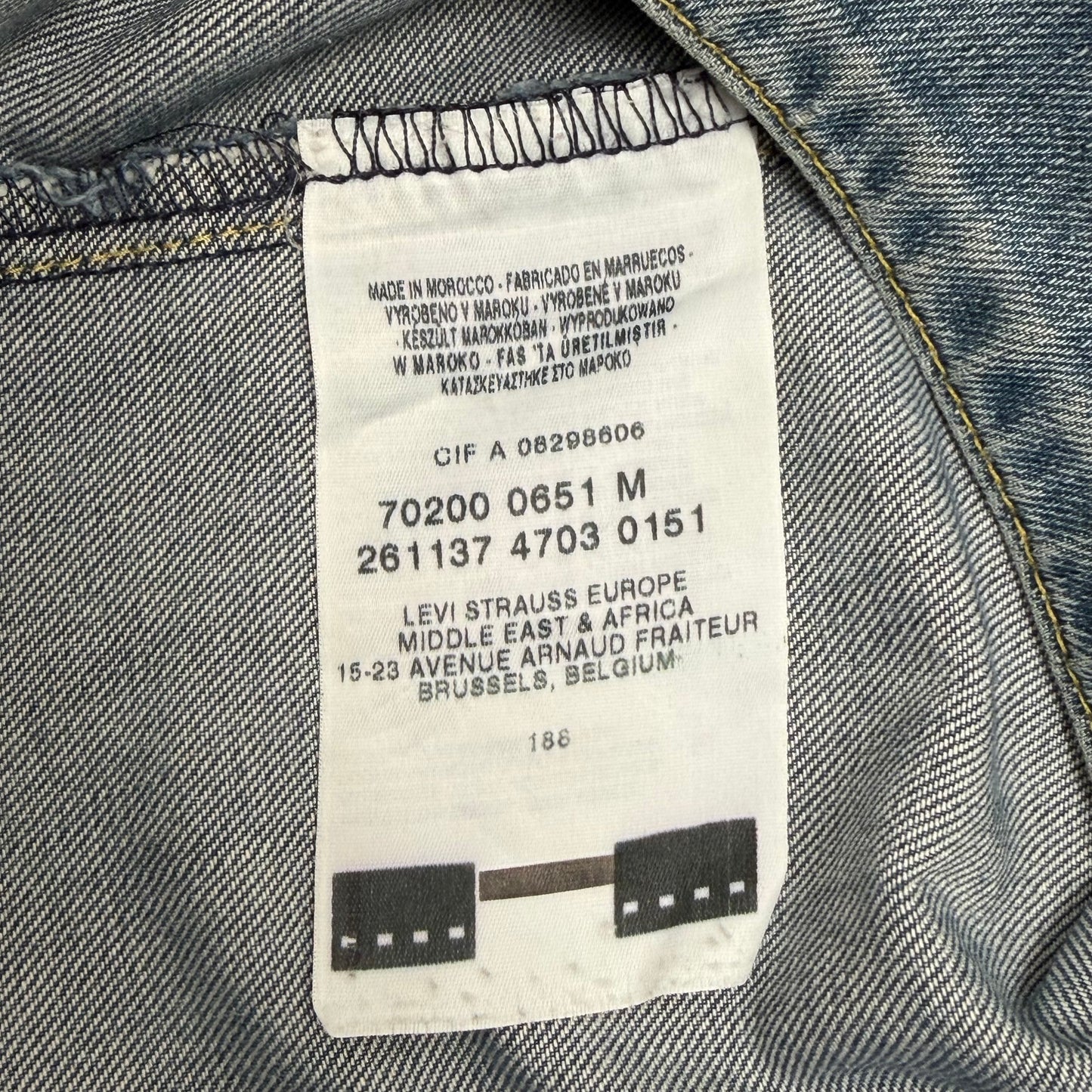 LEVI’S ENGINEERED JEANS Denim Jacket