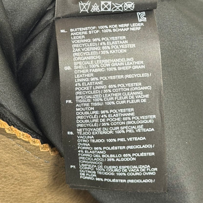 G-STAR RAW Leather Biker Style Jacket