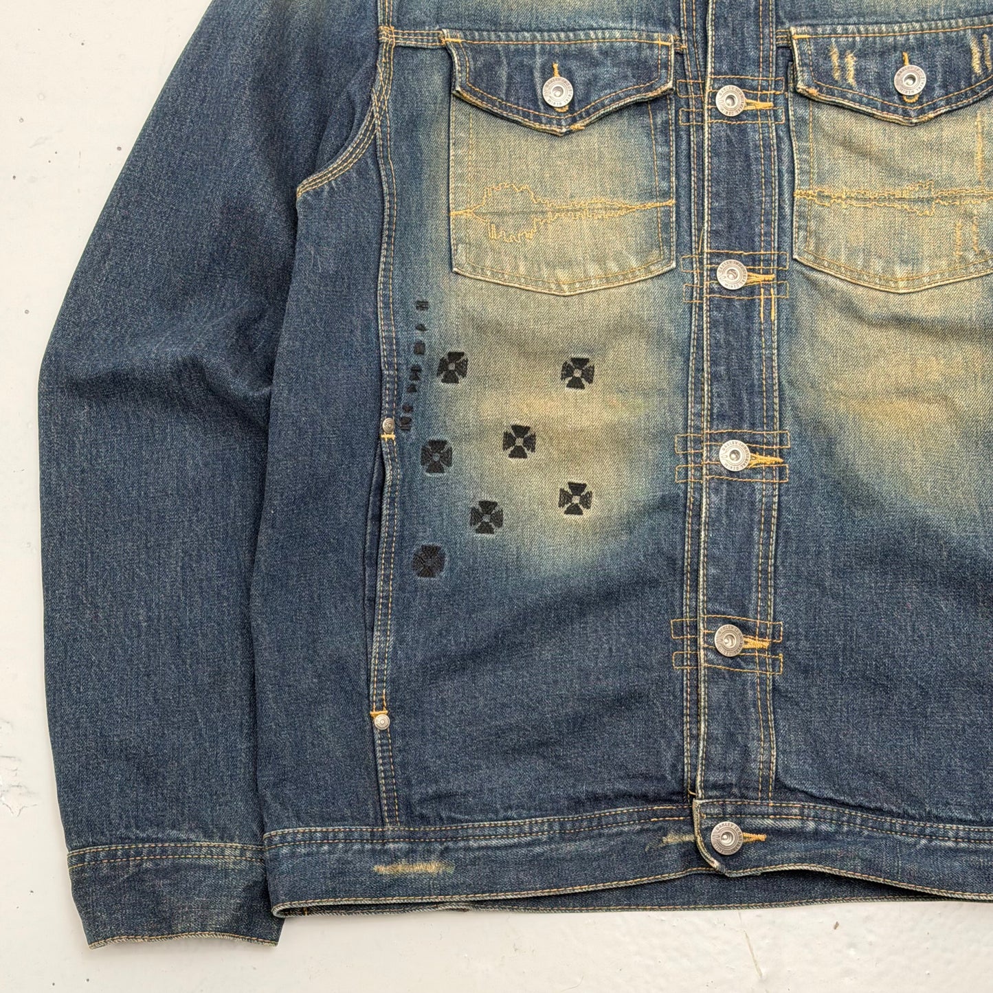 OAKLEY 2000’s Archival Faded Denim Jacket