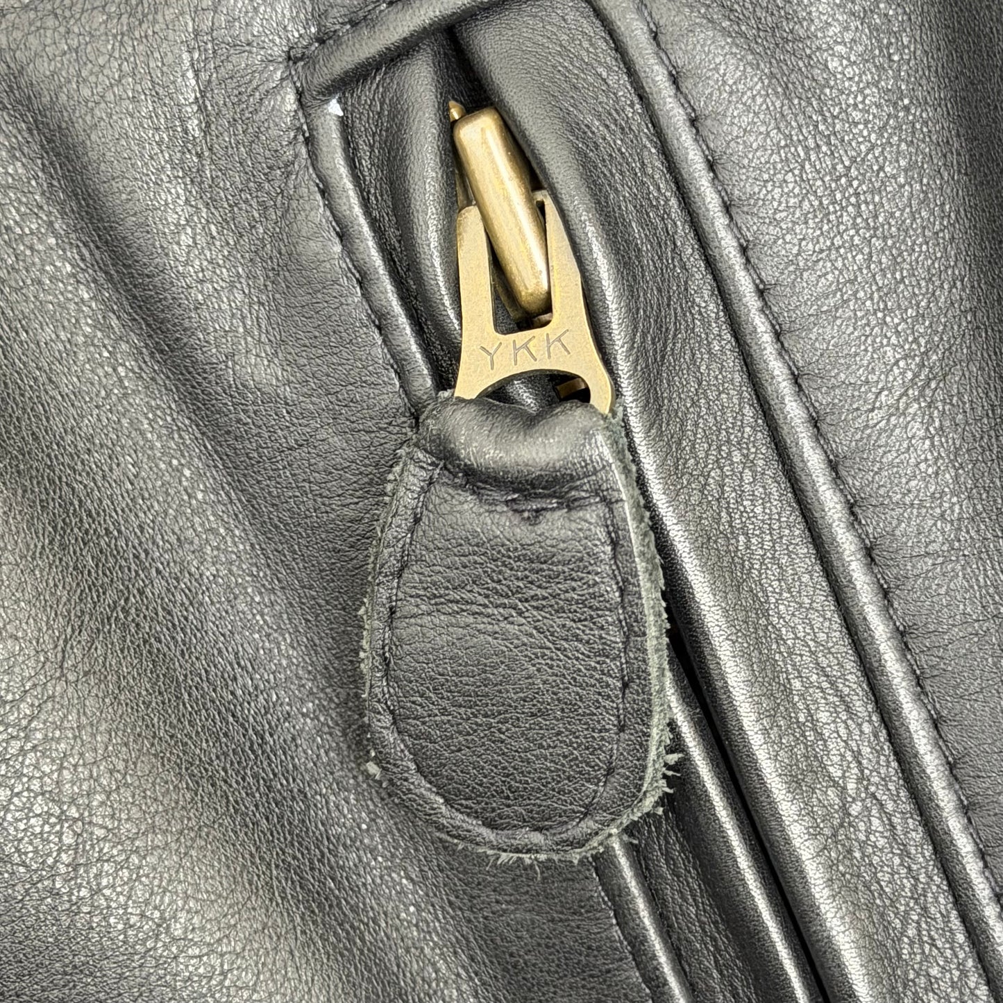 AVIATION LEATHERCRAFT Leather Flight Jacket