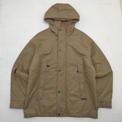 MARLBORO CLASSICS Utility Sherpa Lined Wax Coated Jacket