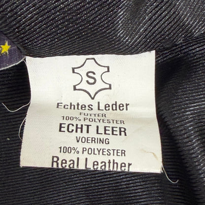 AVIATRIX Leather Biker Style Jacket