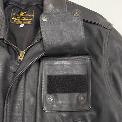 AVIATION LEATHERCRAFT Leather Flight Jacket