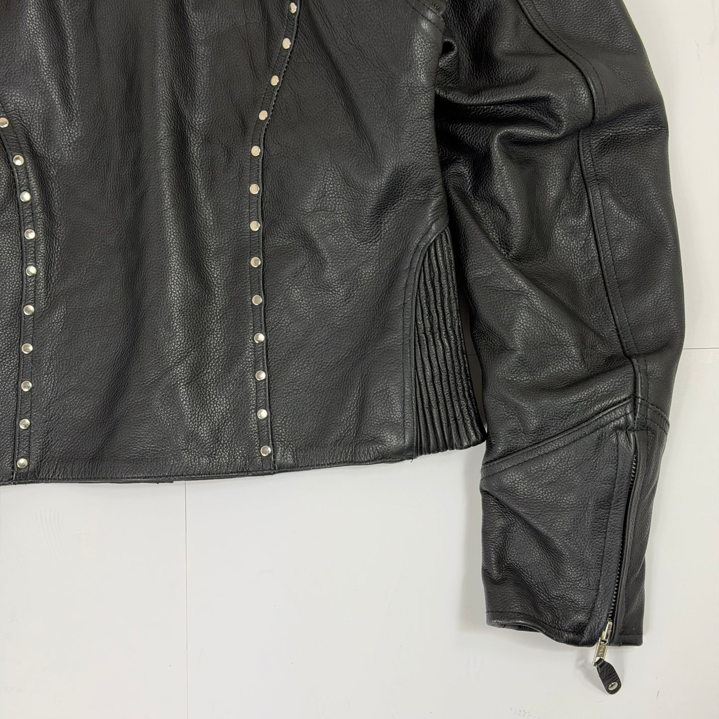 PAPA’S LEATHER BARN Leather Motorcycle Jacket