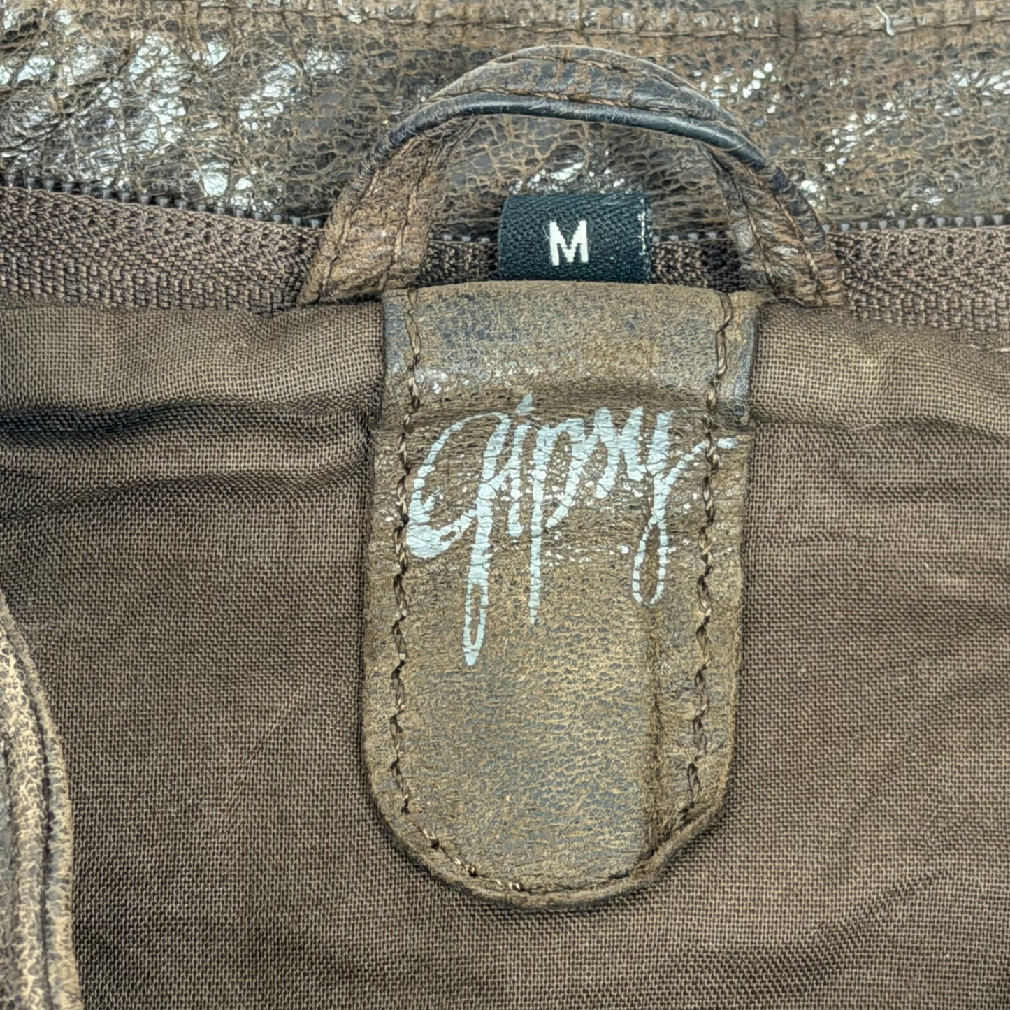 GIPSY Leather Biker Style Leather Jacket