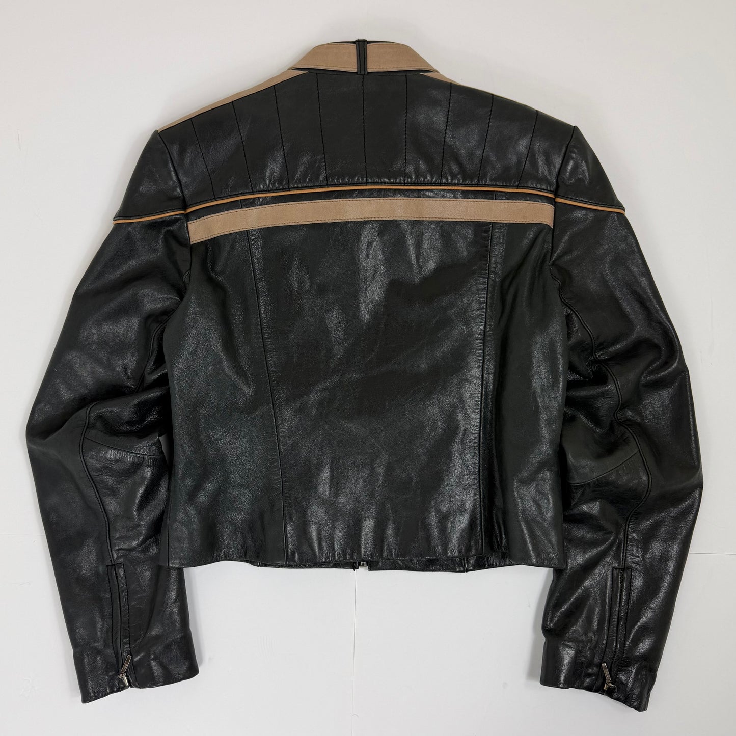 KUGA Biker Style Leather Jacket