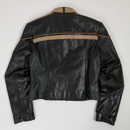 KUGA Biker Style Leather Jacket