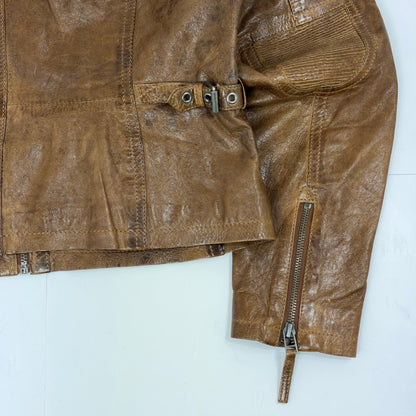 GIPSY Leather Biker Style Jacket