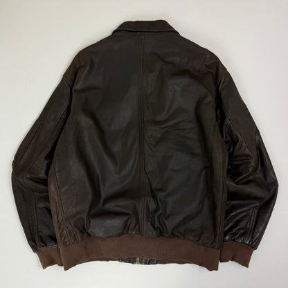 HYDE PARK Leather B2 Bomber Jacket