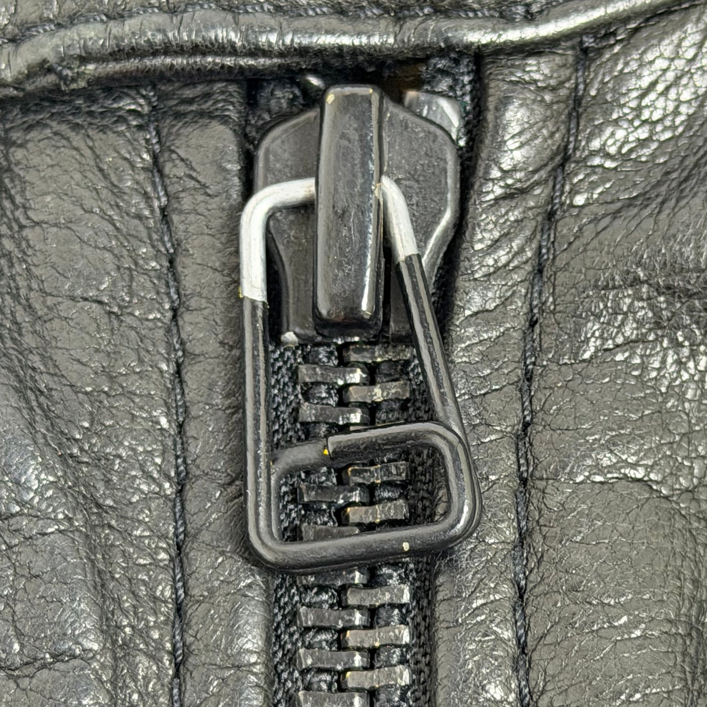 REPLAY Leather Flight Style Jacket