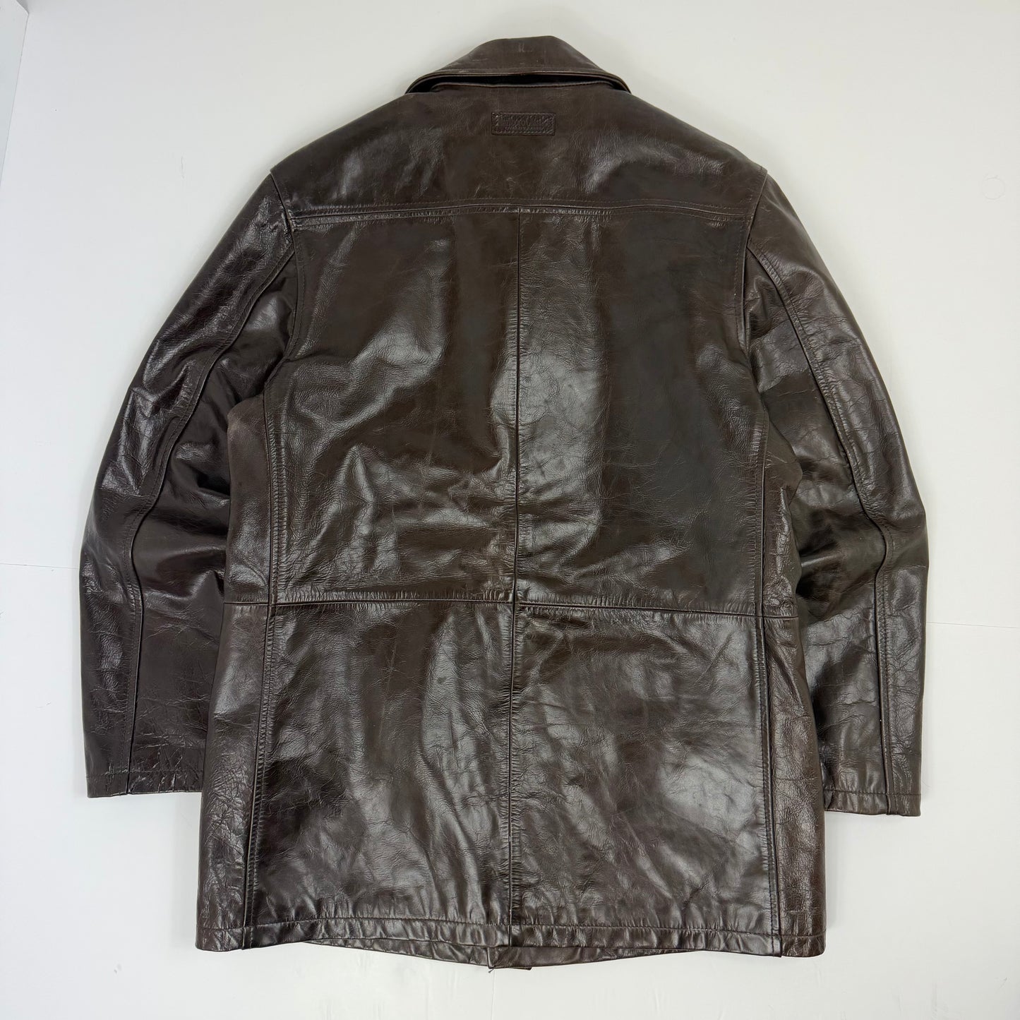 MARLBORO CLASSICS Leather Car Coat