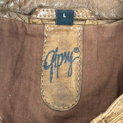 GIPSY Leather Biker Style Jacket