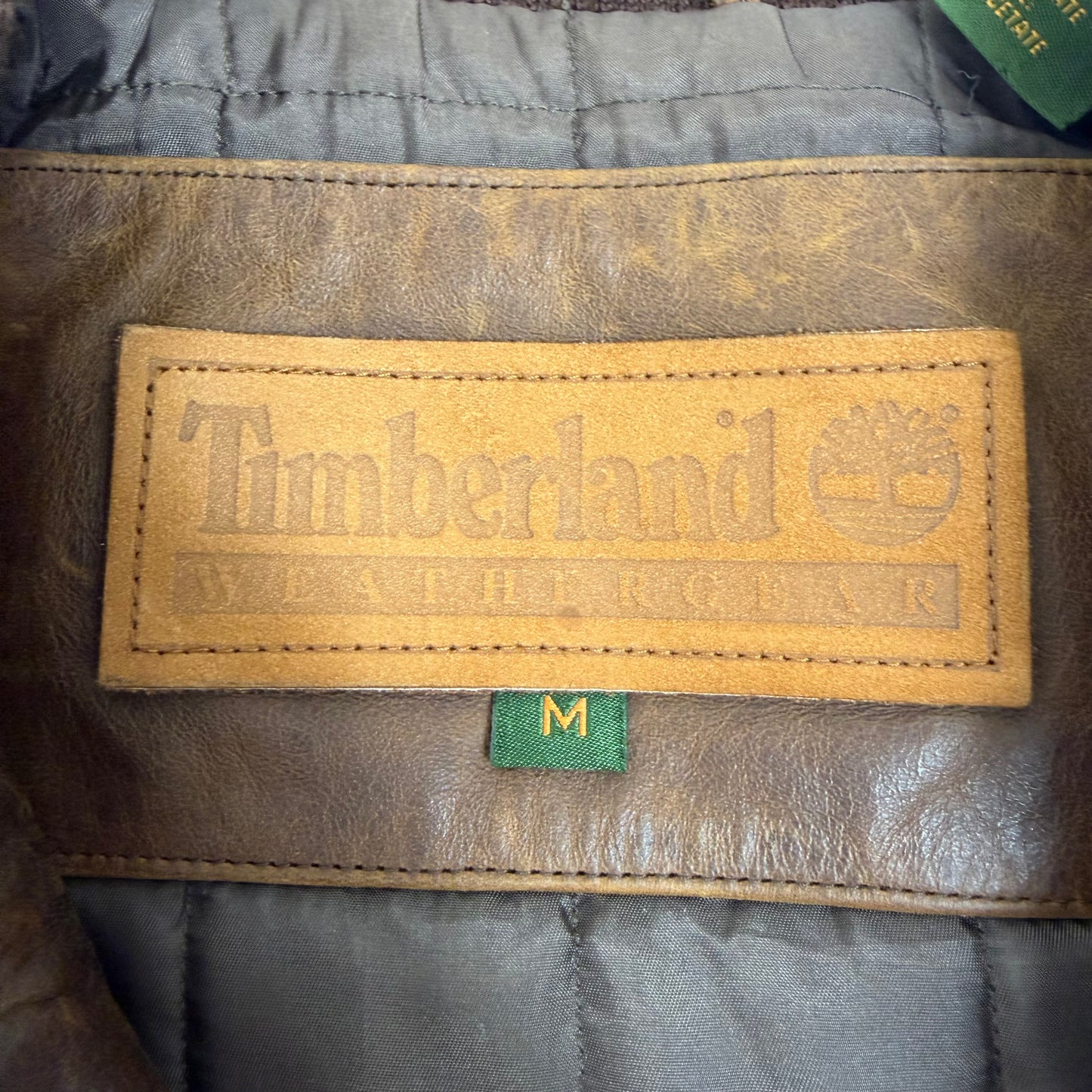 TIMBERLAND Strafford Leather Bomber Jacket