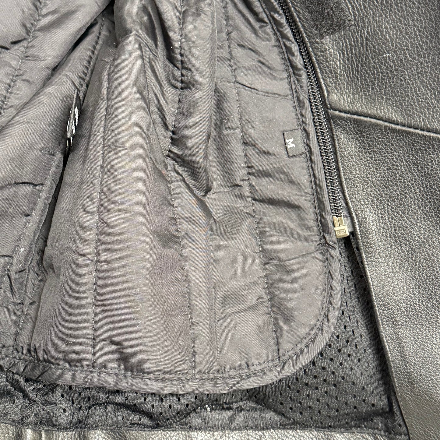 TRIUMPH “Triple Connection” Leather Motorcycle Jacket