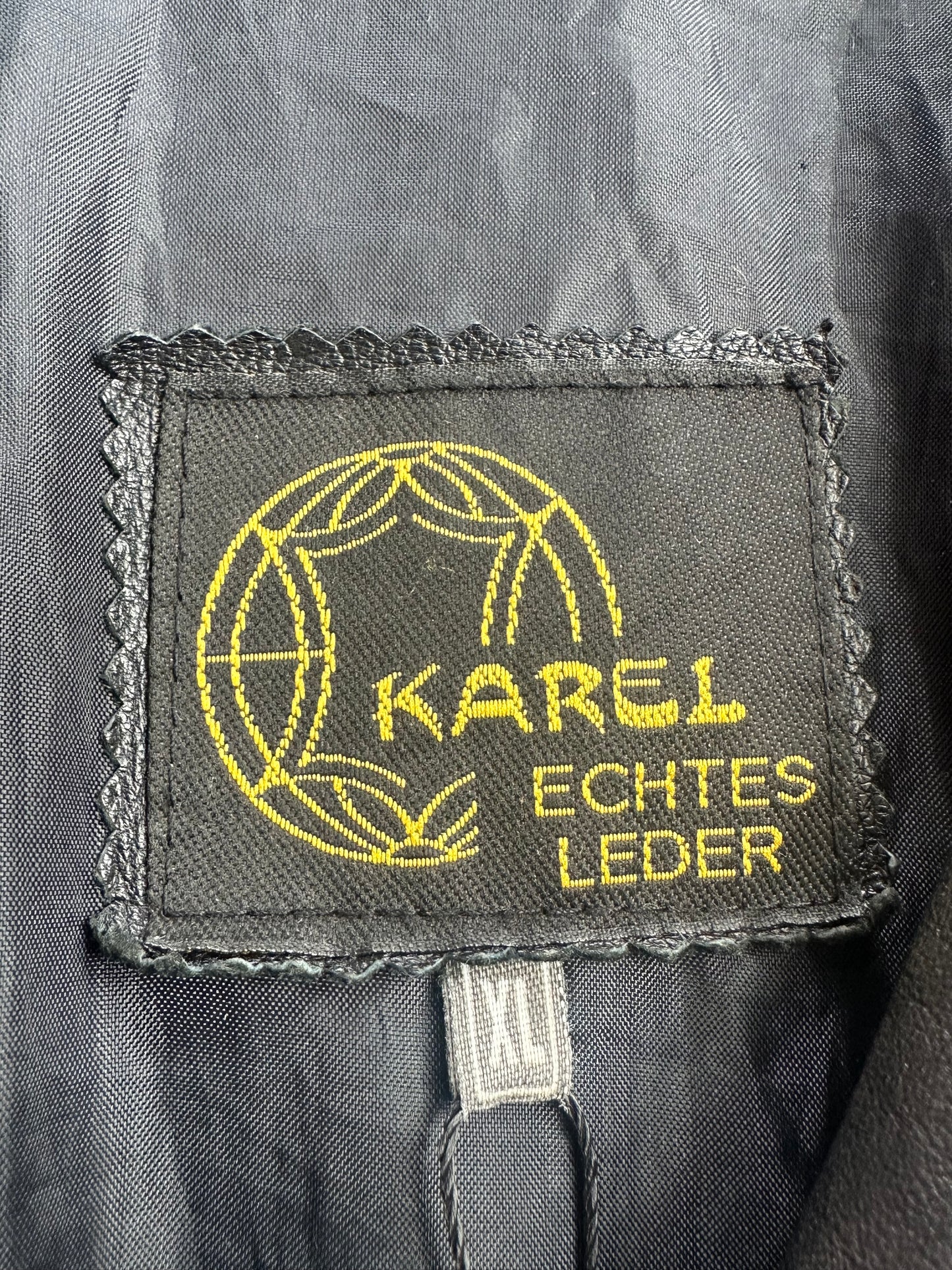 Karel Leather Trench Coat