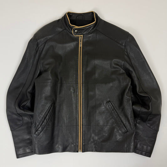 AVIATRIX Biker Style Leather Jacket