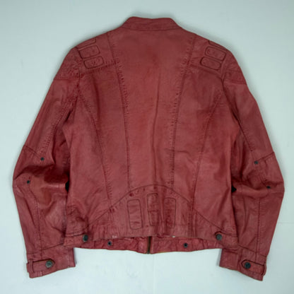 GIPSY Leather Biker Style Jacket