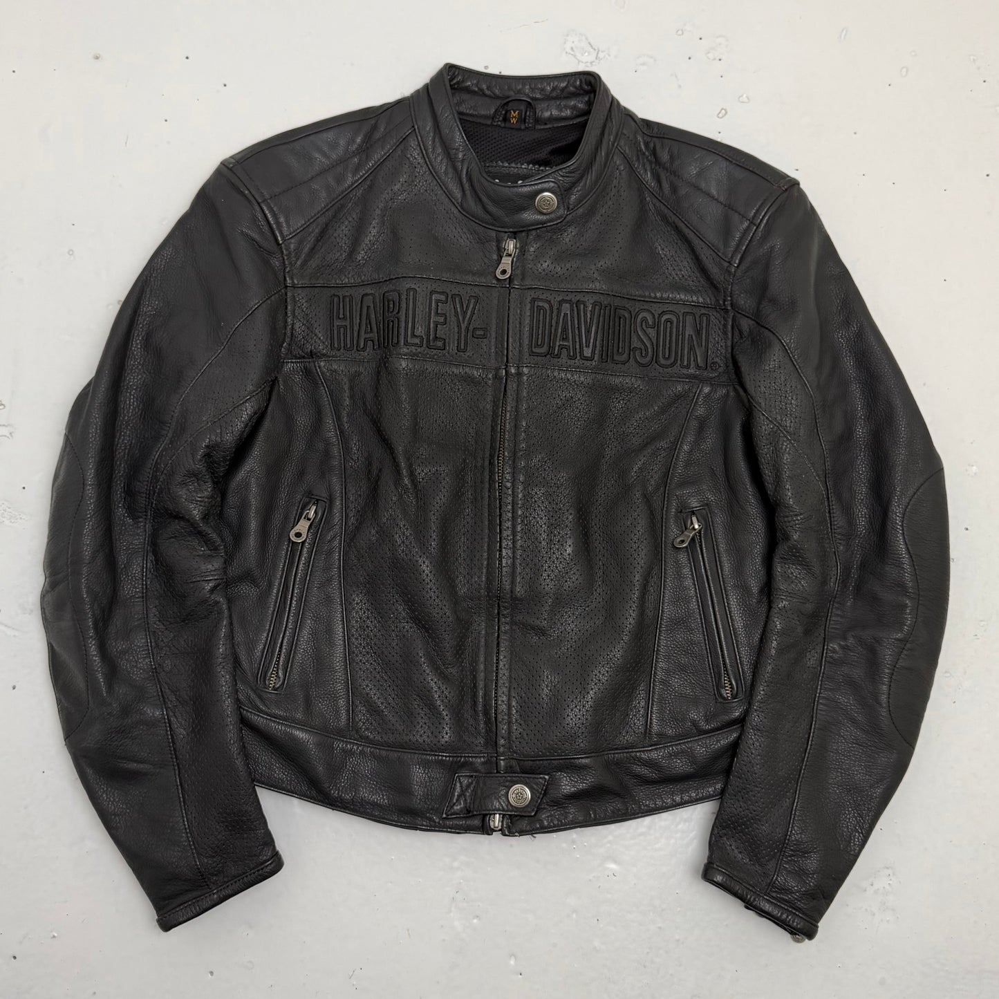 HARLEY DAVIDSON Leather Motorcycle Jacket