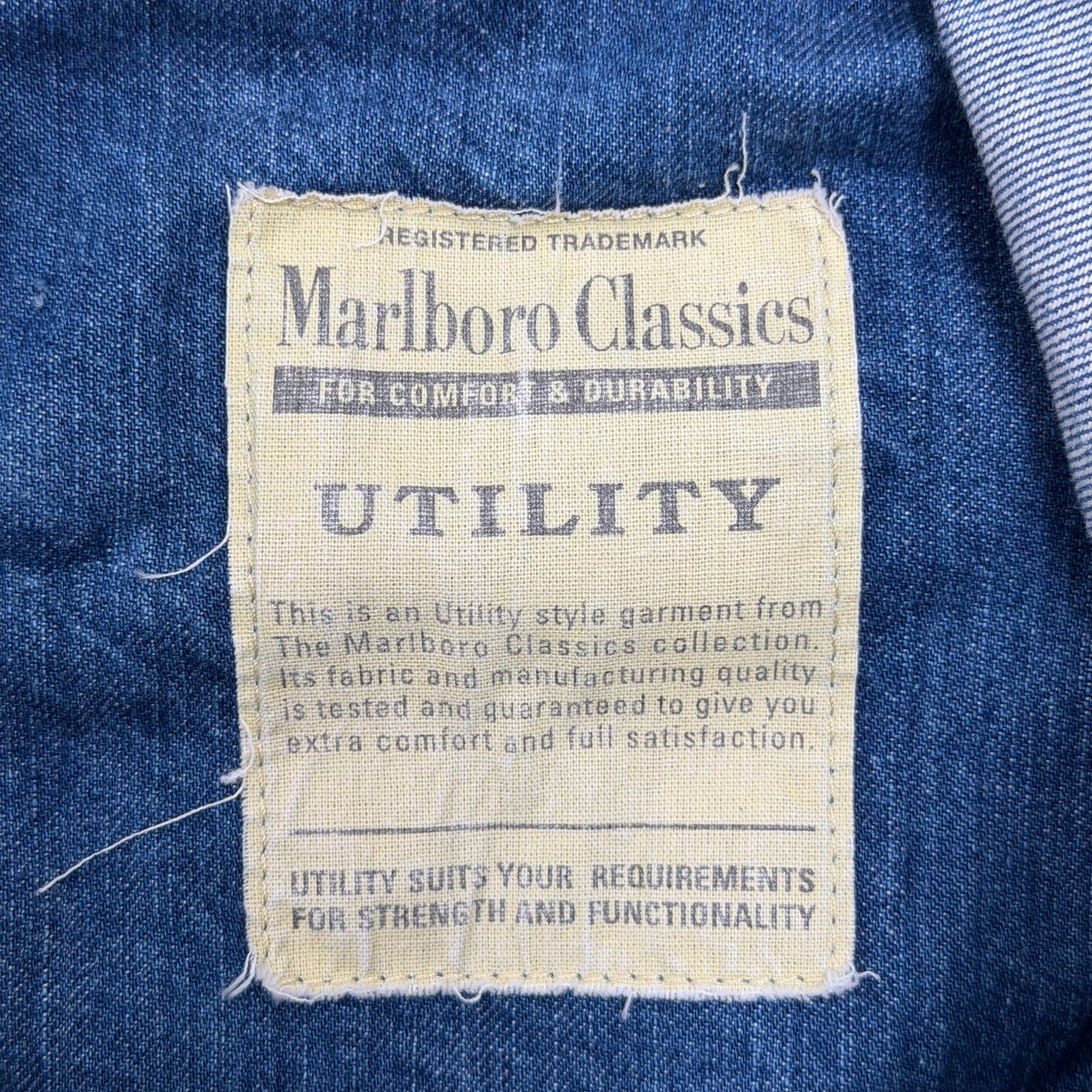 MARLBORO CLASSICS Utility Denim Jacket