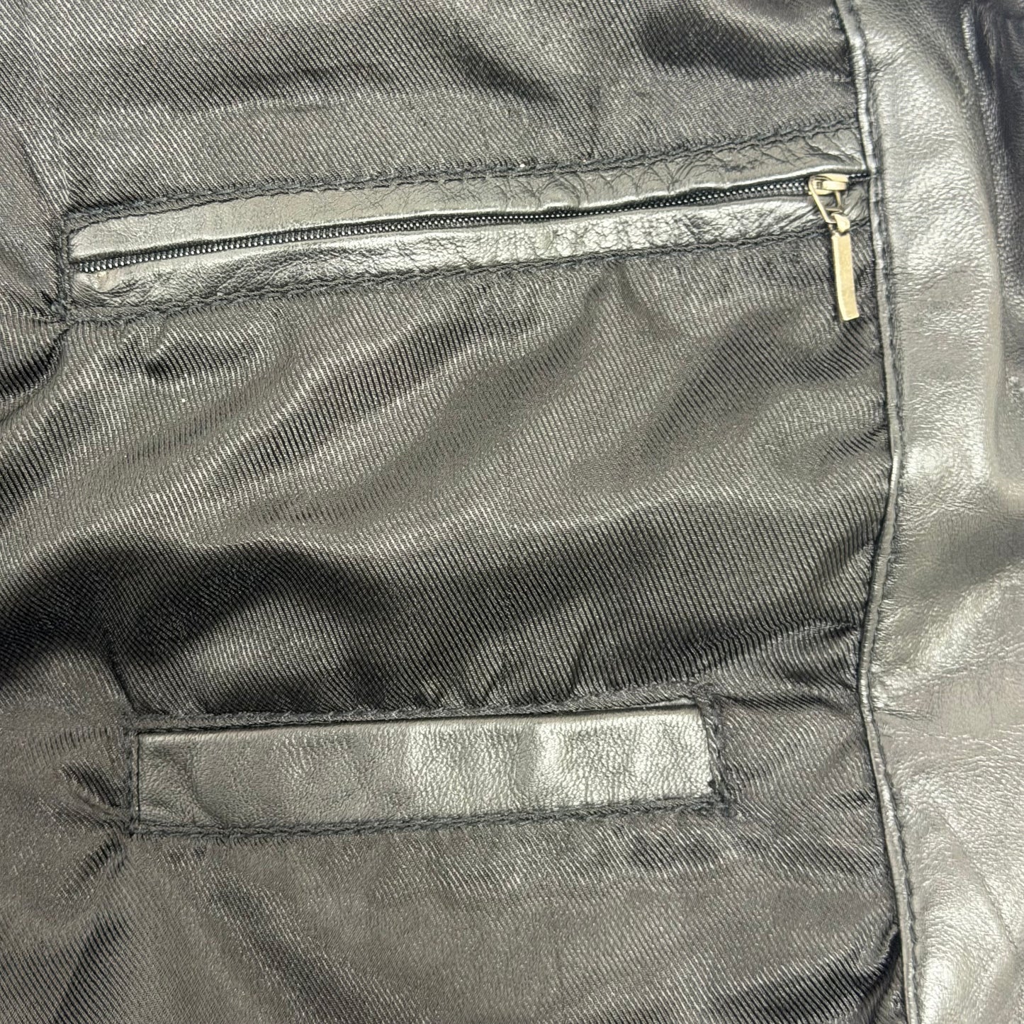 AVIATRIX Leather Biker Style Jacket