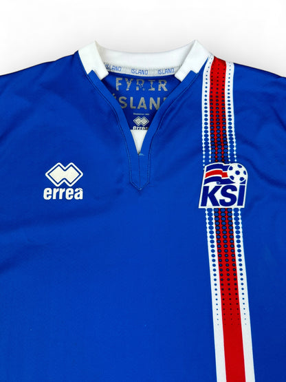 Iceland 2016/17 Erra Home Shirt