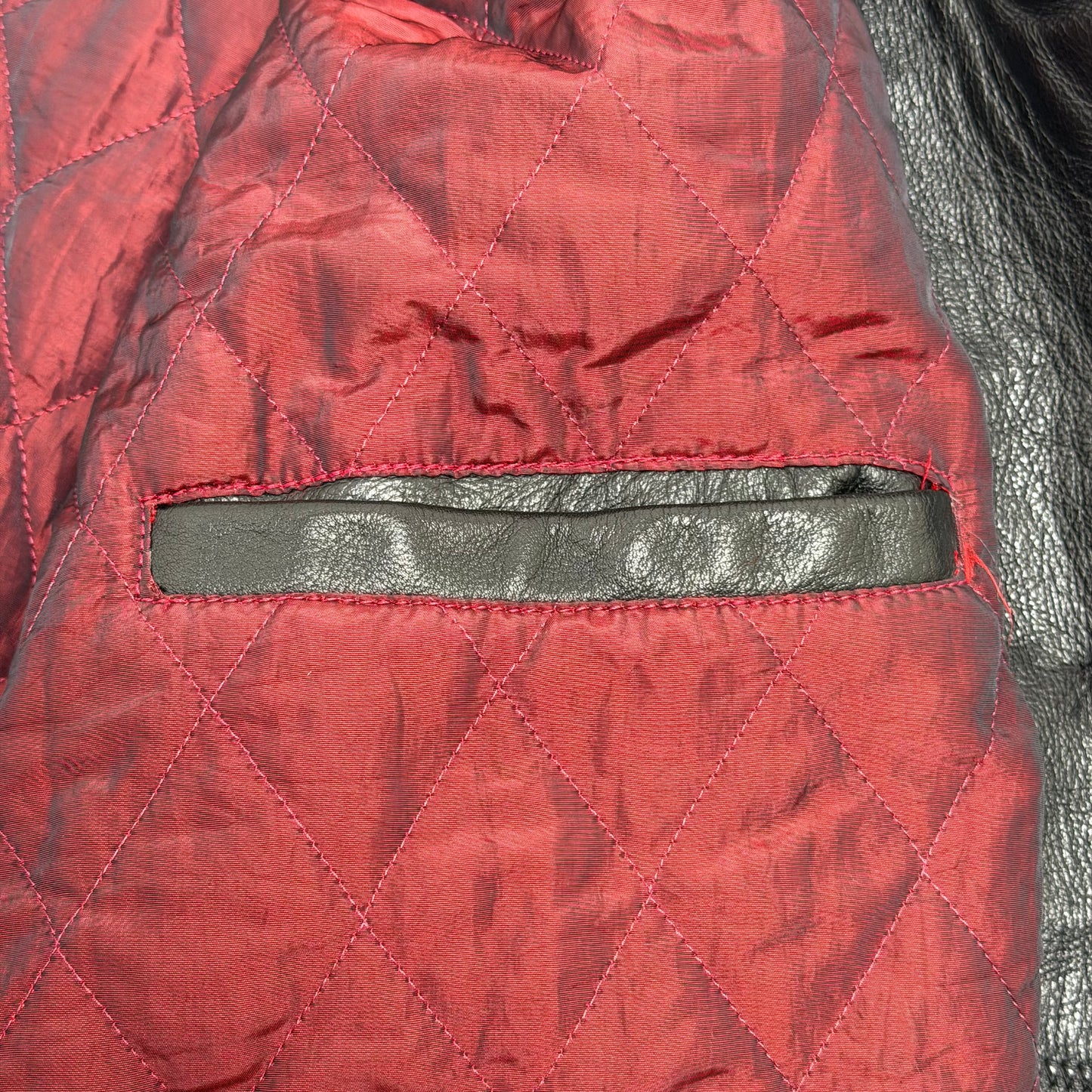 SCHOTT NYC Leather Car Coat