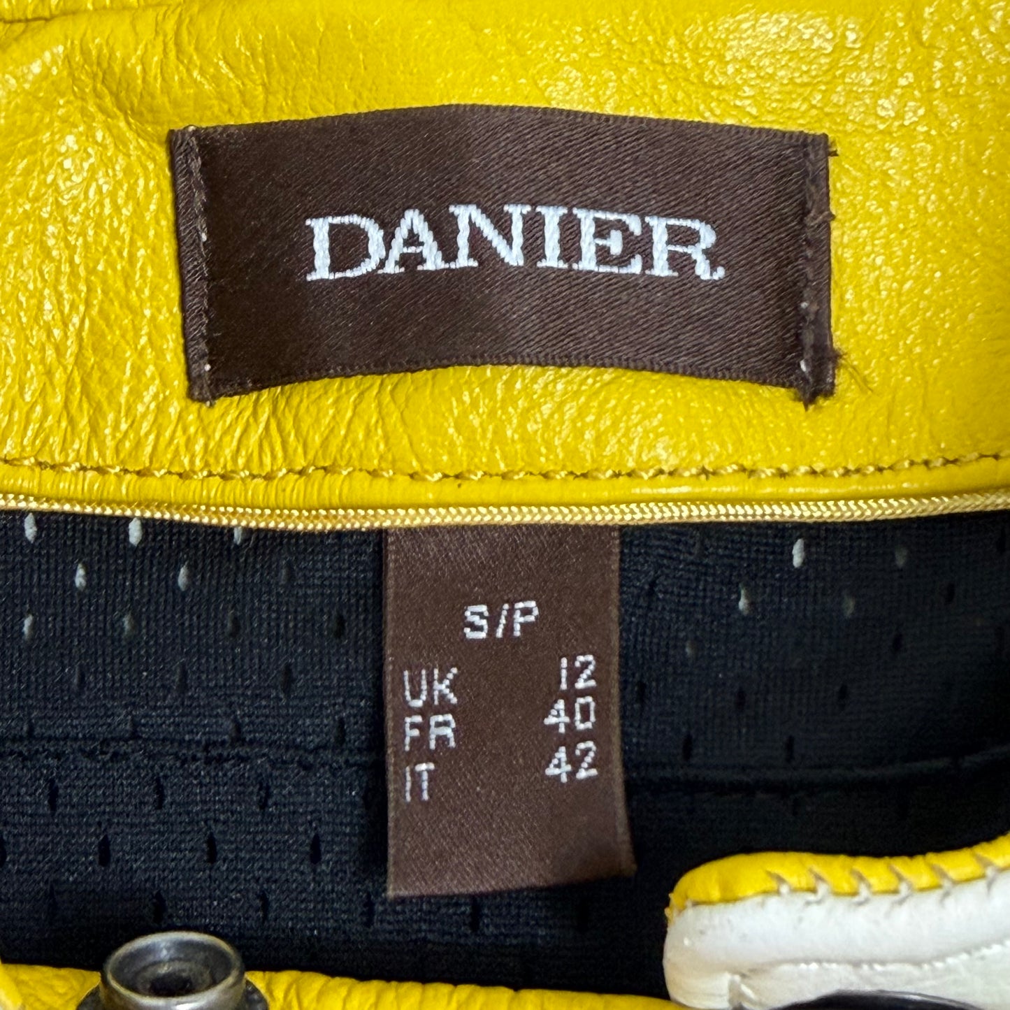 DANIER Biker Style Leather Jacket