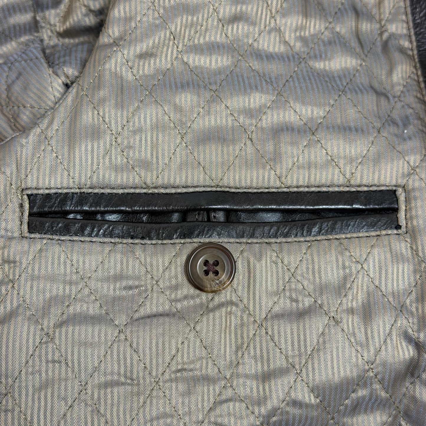 MARLBORO CLASSICS Leather Car Coat