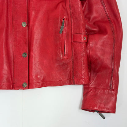AVIATRIX Biker Style Leather Jacket