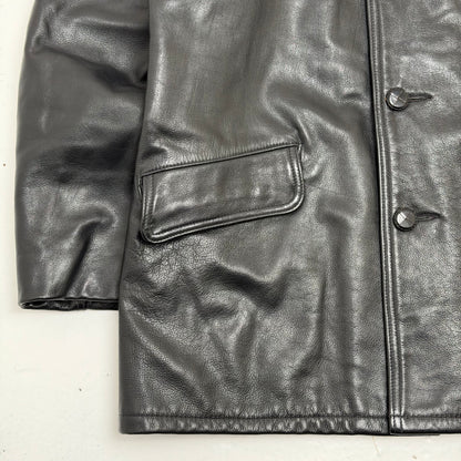 SCHOTT NYC Leather Car Coat