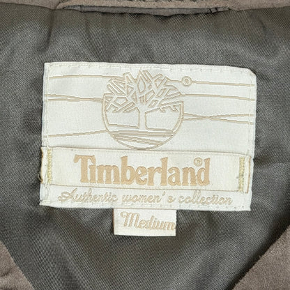 TIMBERLAND Suede Leather Bomber Jacket