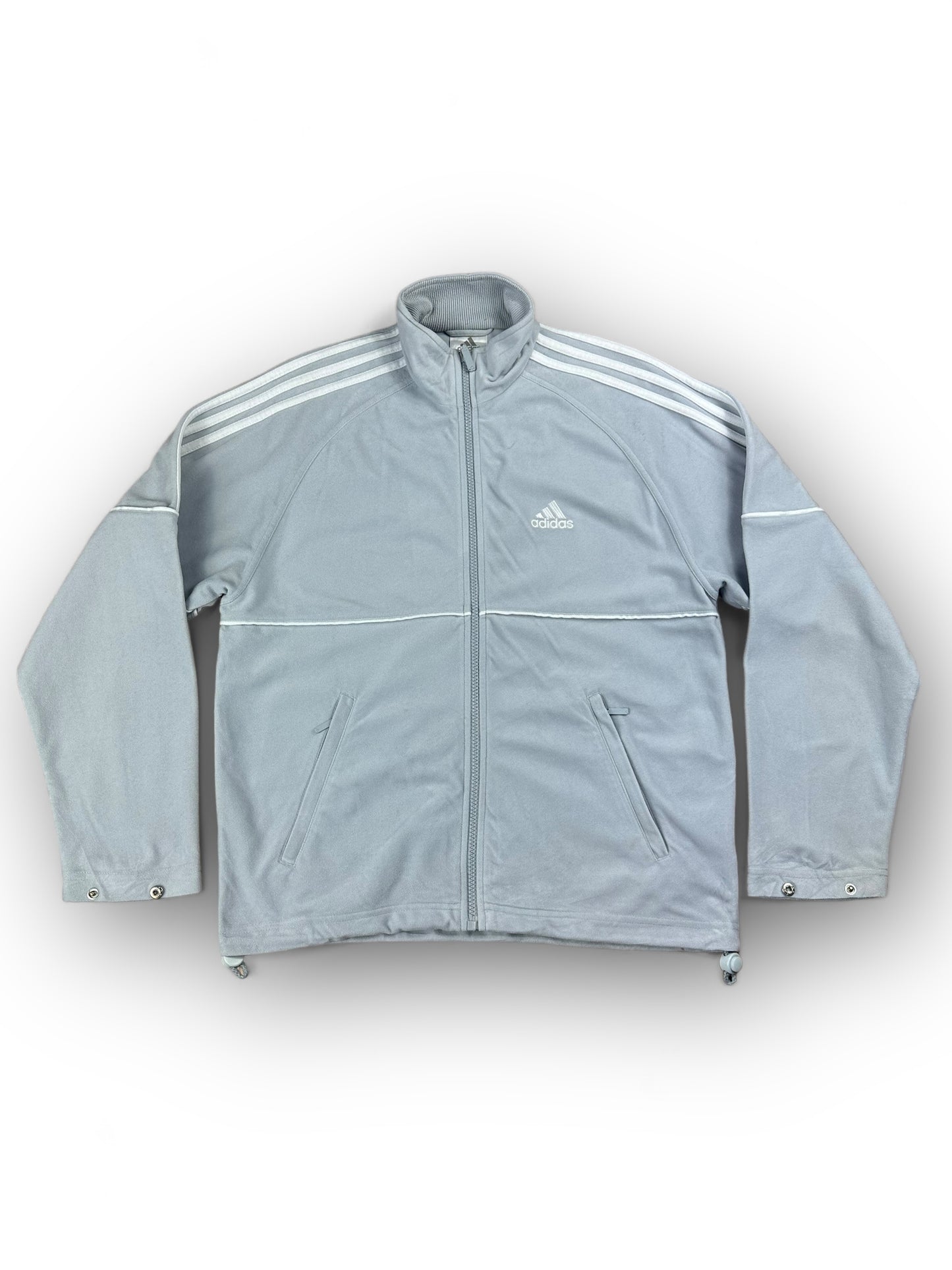 Adidas Velour Full Zip Track Jacket