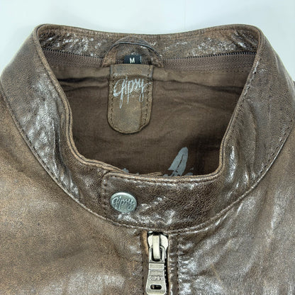 GIPSY Leather Biker Style Leather Jacket