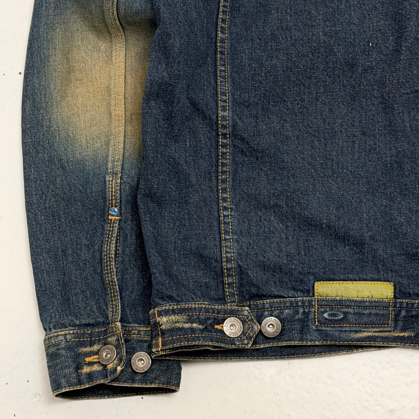 OAKLEY 2000’s Archival Faded Denim Jacket