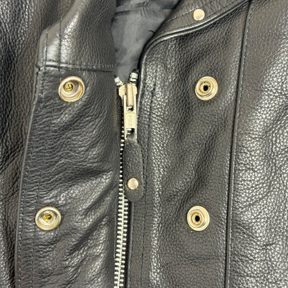 PAPA’S LEATHER BARN Leather Motorcycle Jacket