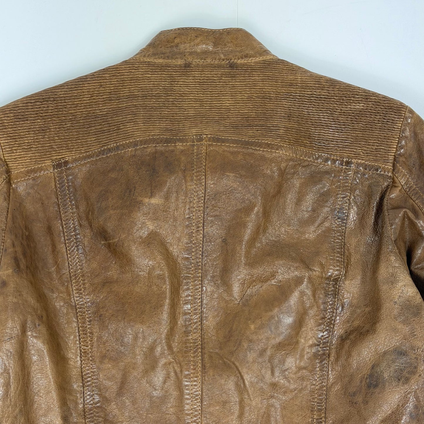 GIPSY Leather Biker Style Jacket