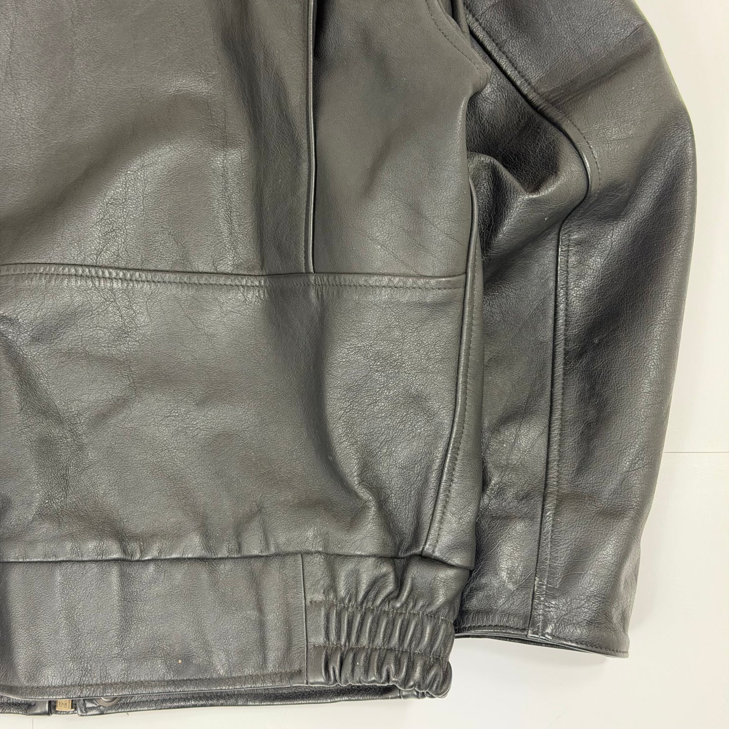 AVIATION LEATHERCRAFT Leather Flight Jacket