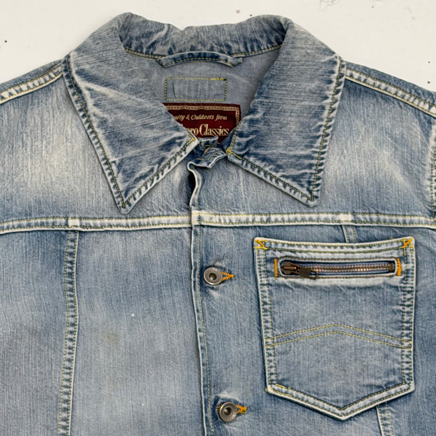 MARLBORO CLASSICS Utility Denim Jacket