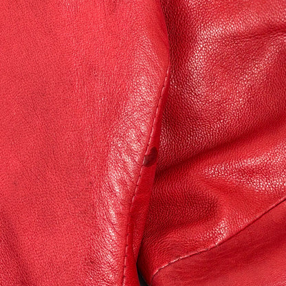 AVIATRIX Asymmetrical Biker Style Leather Jacket